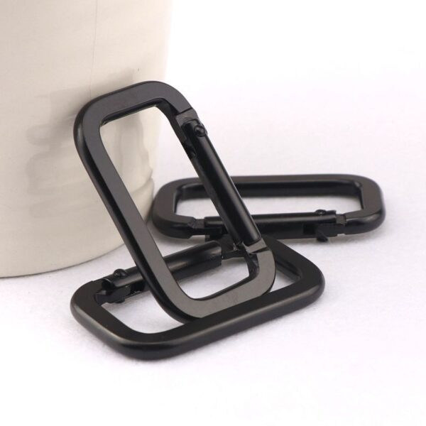 Square-shaped Aluminum Alloy Carabiner - Image 3