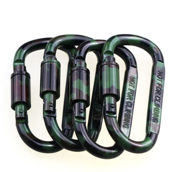Camouflage Aluminum Alloy Carabiner