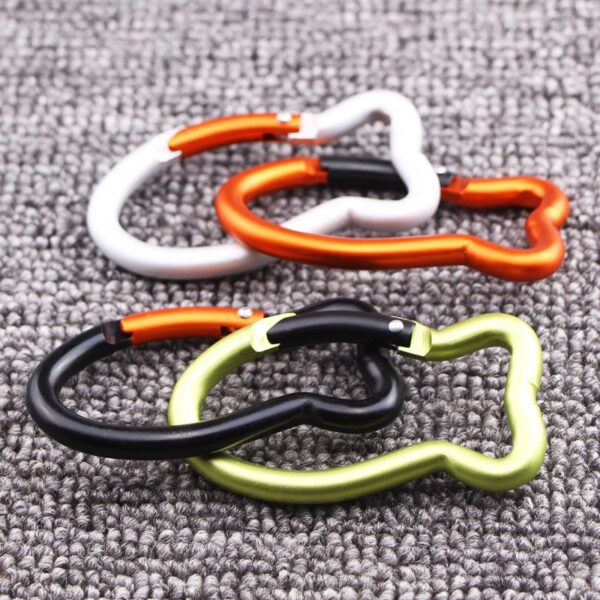 Fish-shaped Aluminum Alloy Carabiner