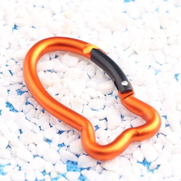 Fish-shaped Aluminum Alloy Carabiner - Image 2