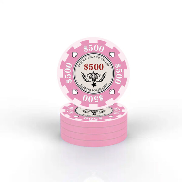 Customized Ceramic Poker Chip with Logo