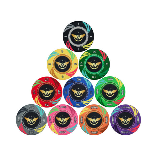 Custom 1.53'' Ceramic Poker Chip