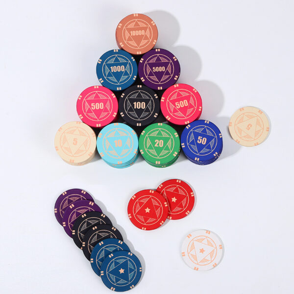 Custom 1.7'' Ceramic Poker Chip