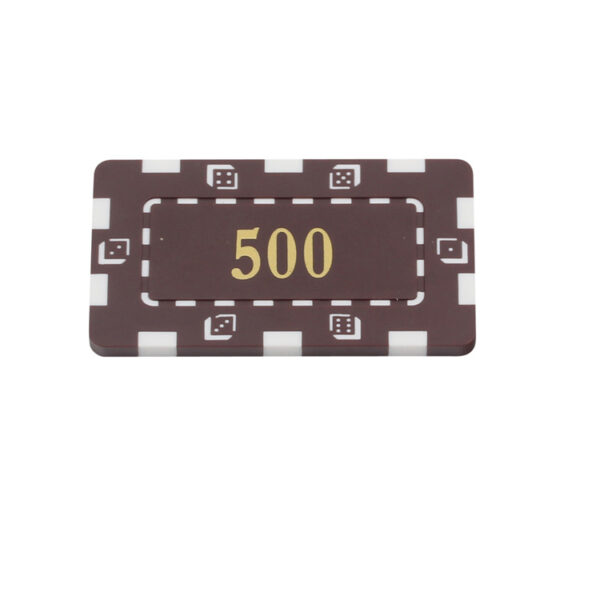 Custom Dice Square Ceramic Poker Chip