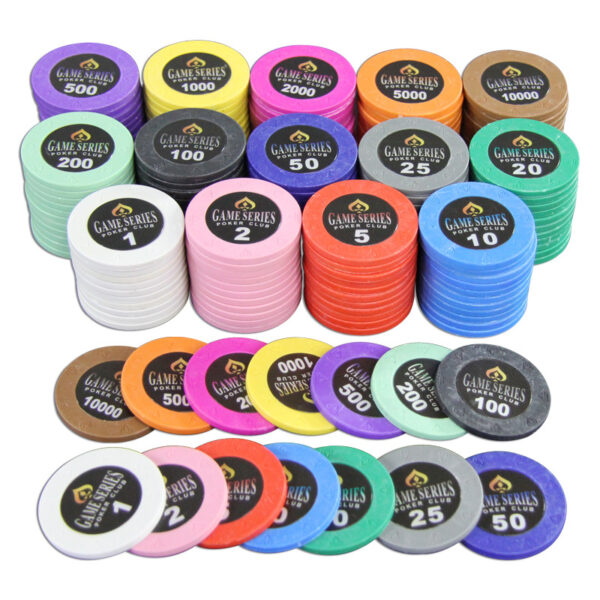 Ceramic Poker Chip Custom Logo