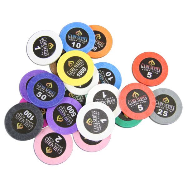 Ceramic Poker Chip Custom Logo - Image 2