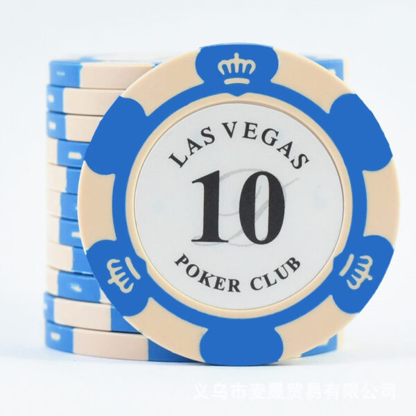 Ceramic 1.53'' Poker Chip Custom Logo - Image 3
