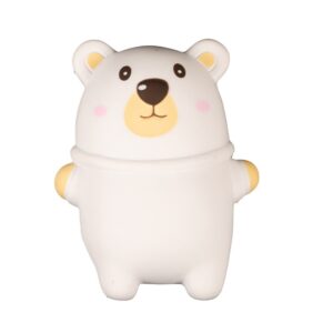 Squishy Cute Bear Stress Ball Refrigerator Sticker