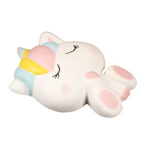Squishy Sleeping Unicorn Anti Stress Ball Refrigerator Sticker