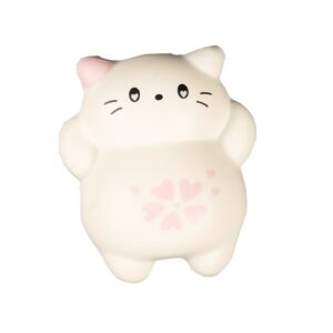 Squishy Sleeping Cat Stress Ball Refrigerator Sticker