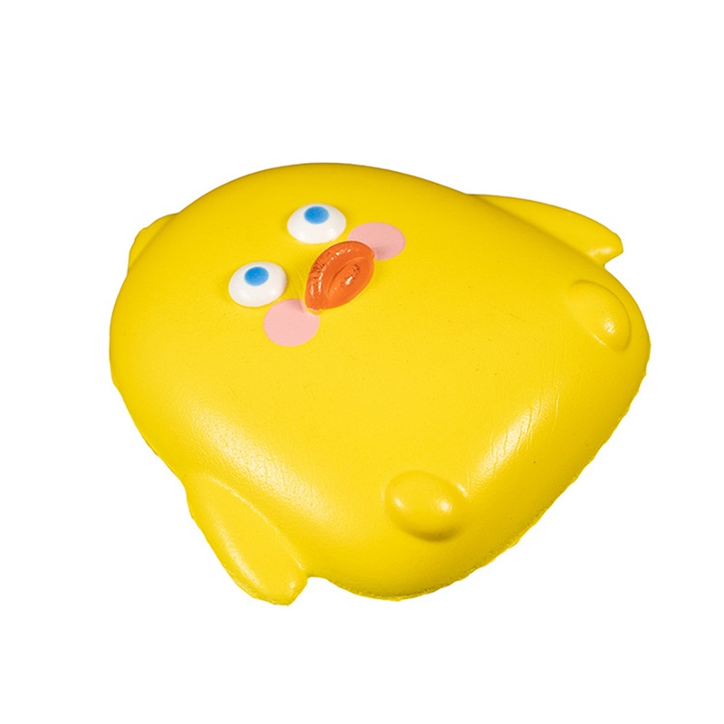 Squishy Sleeping Duck Stress Ball Refrigerator Sticker