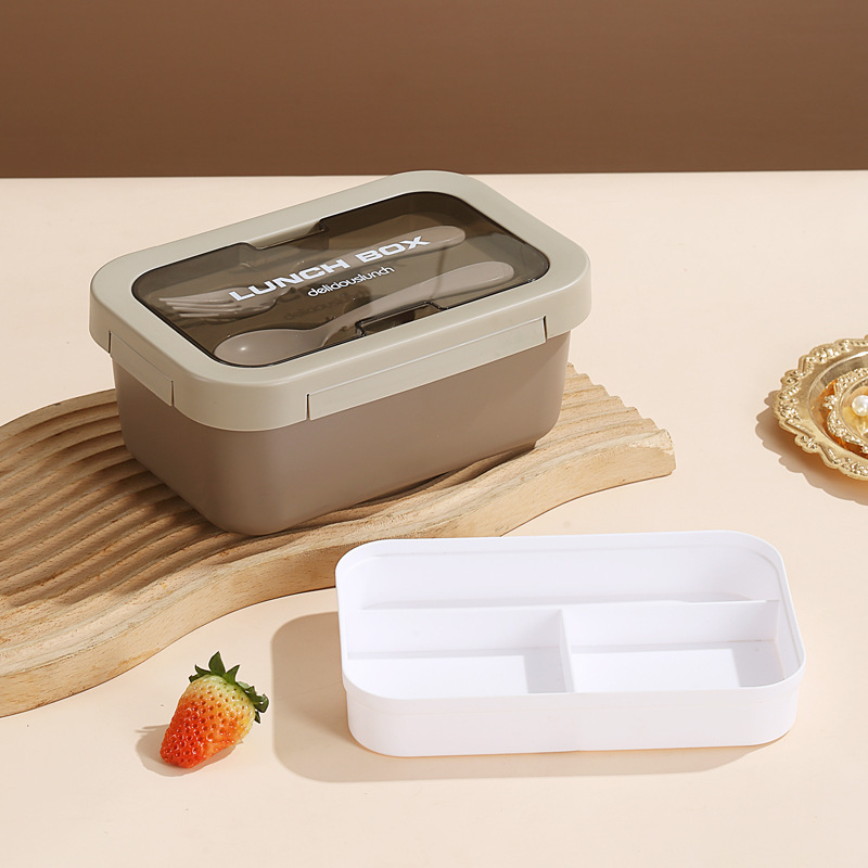 Double Layer Plastic Lunch Box