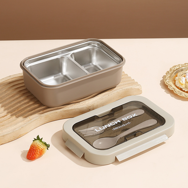Double Layer Plastic Lunch Box