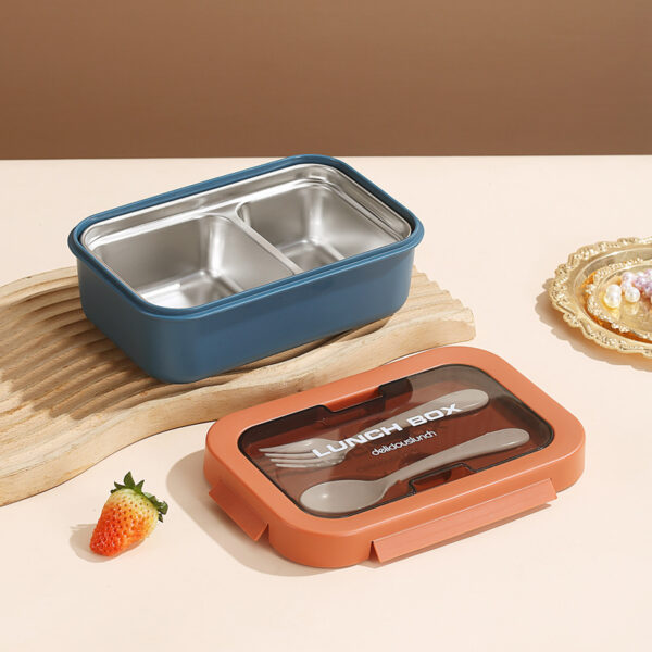 Double Layer Plastic Lunch Box
