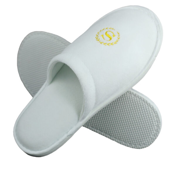 Velvet Disposable Hotel SPA Slippers