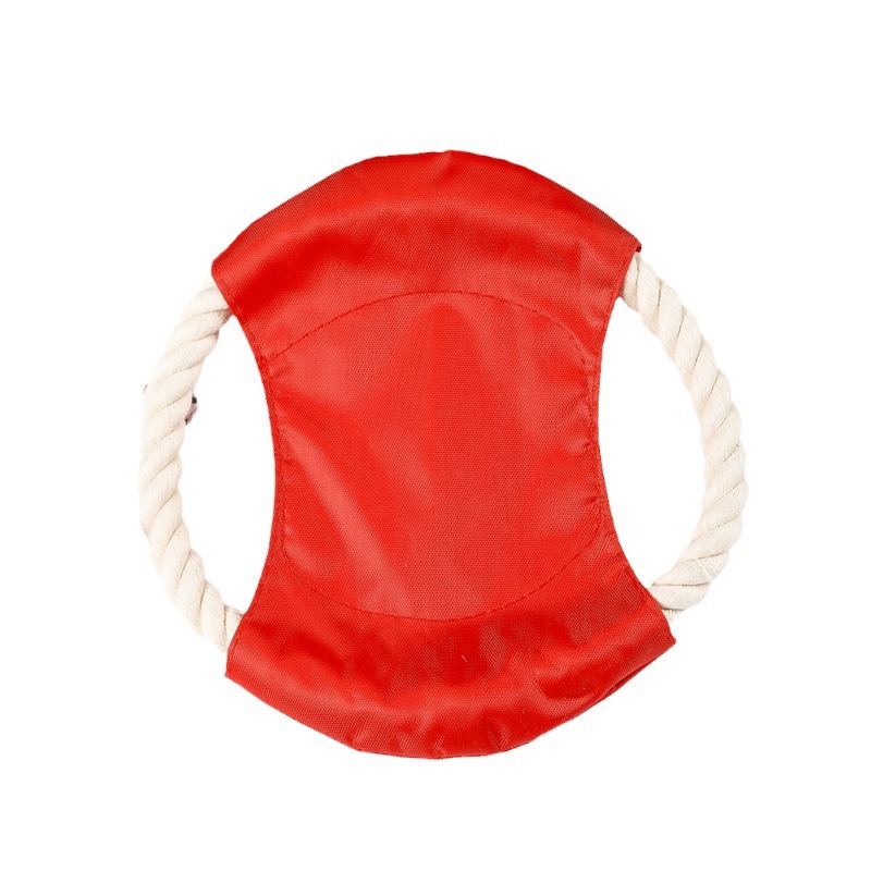 Flying Dog Rope Disc