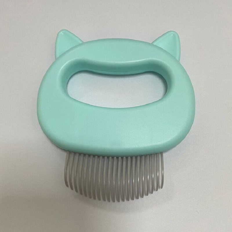 Pet Grooming Comb with Curved Teeth