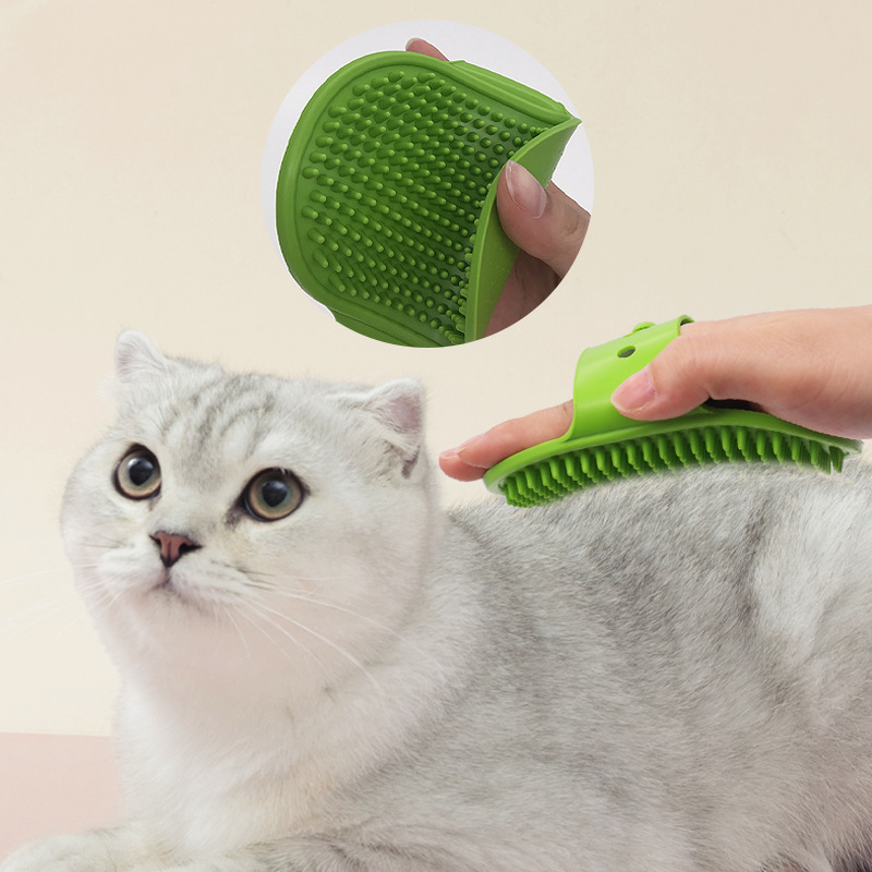 Pet Bath Silicone Comb