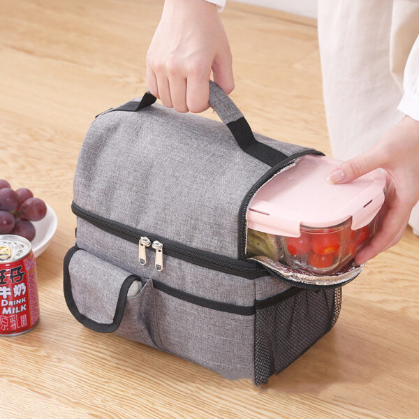 Customizable Lunch Double Insulated Bag - Image 3