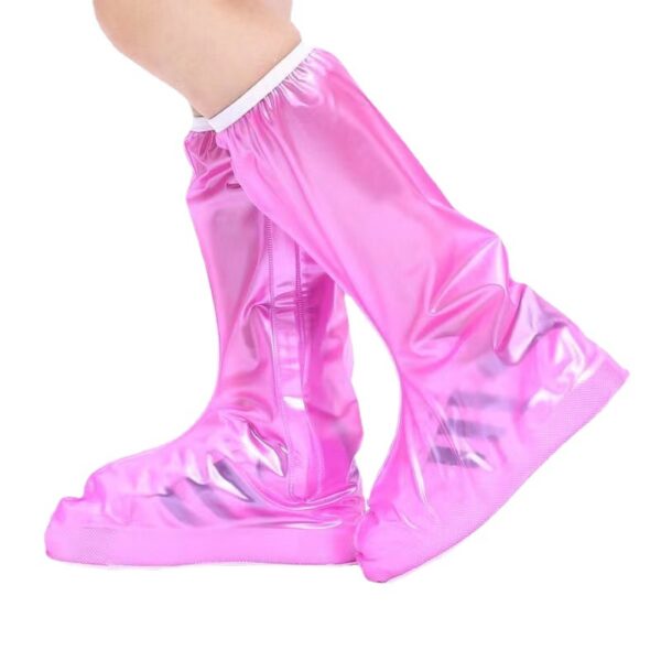 Waterproof High Rain Boot Shoe Covers Reusable Foldable