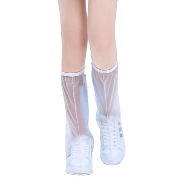 Waterproof High Rain Boot Shoe Covers Reusable Foldable