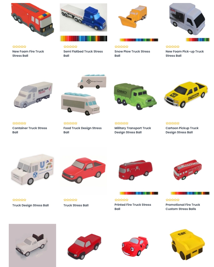 TRUCK STRESS BALLS