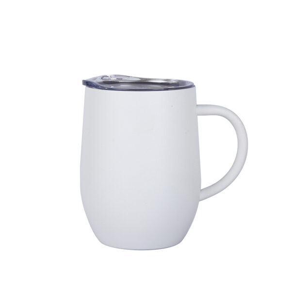 12 Oz Stainless Steel Camping Mug With Handle - Image 4