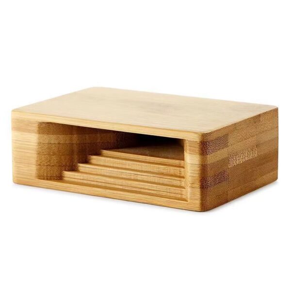 Bamboo Wooden Phone Amplifier Stand - Image 5