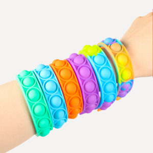 Silicone Pop Fidget Wristband