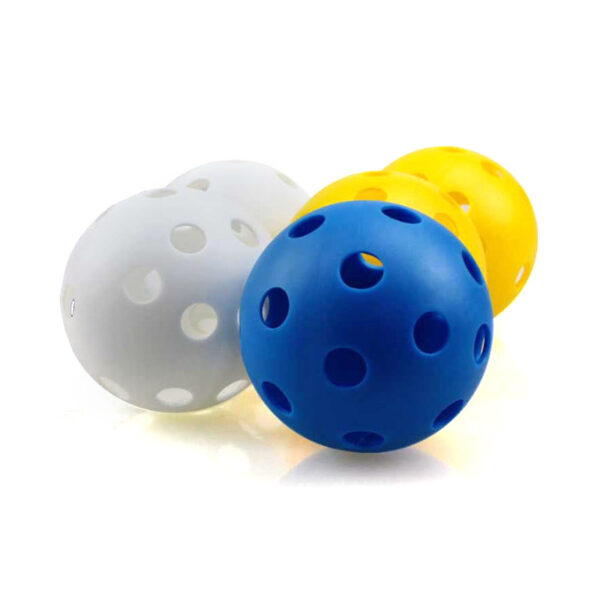 26 Hole Multi Colored Pickle Ball - Image 3