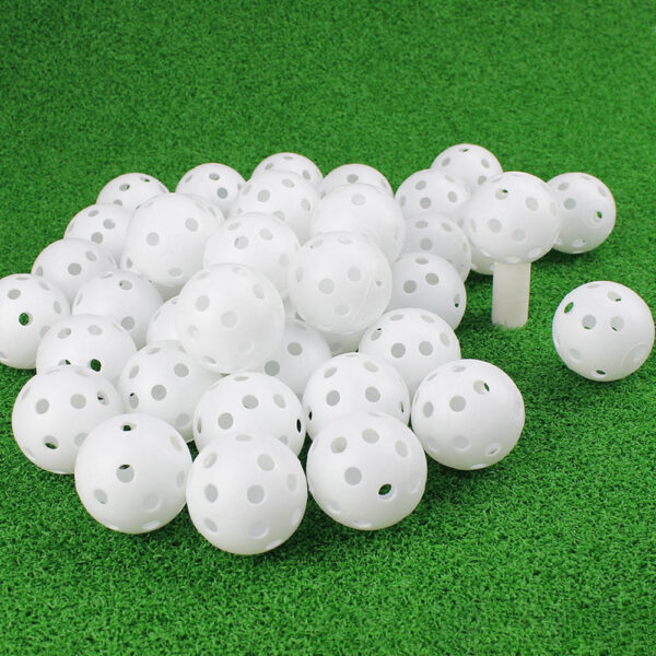 40 Hole Multi Colored Pickle Ball - Image 3
