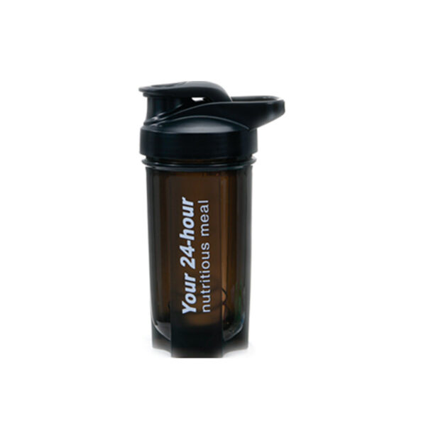 Portable 17oz Plastic Shaker Outdoor shaking Bottle with Handle