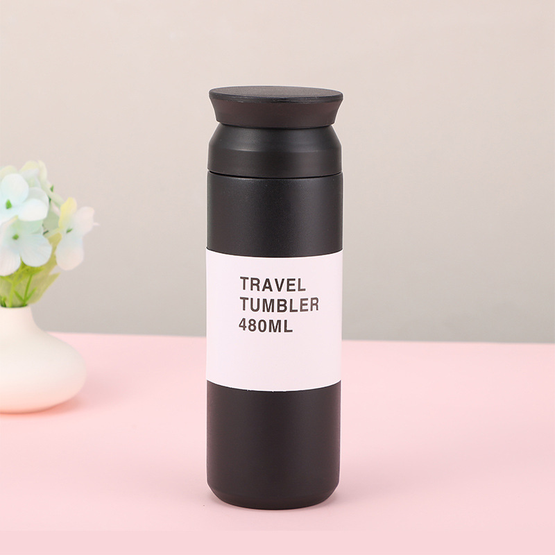 Vacuum Frosted 304 Stainless Steel Water Cup Portable Coffee Mug