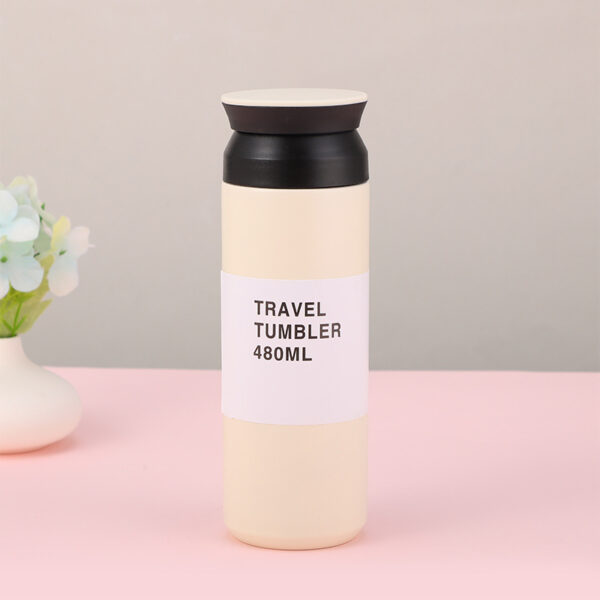 Vacuum Frosted 304 Stainless Steel Water Cup Portable Coffee Mug