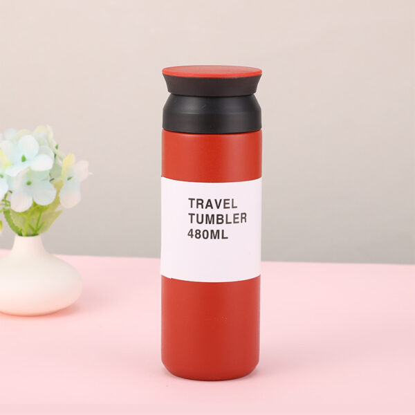 Vacuum Frosted 304 Stainless Steel Water Cup Portable Coffee Mug