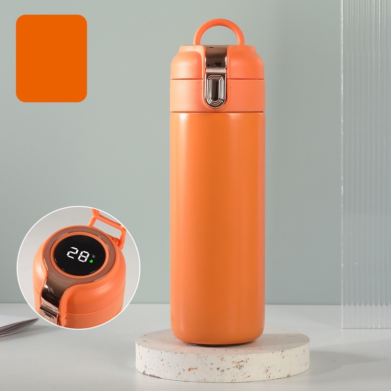 New 304 Stainless Steel Intelligent Handheld Temperature Display Insulated Bottle