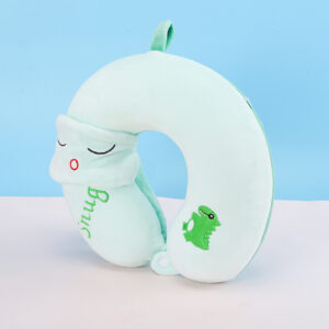 Cute Detachable Memory Foam U Shape Neck Pillow