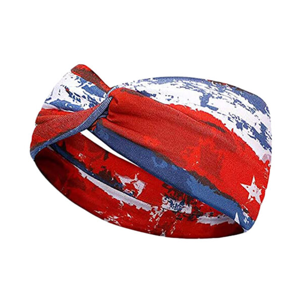 American Flag Independence Day Vintage Decoration Party Headband - Image 3