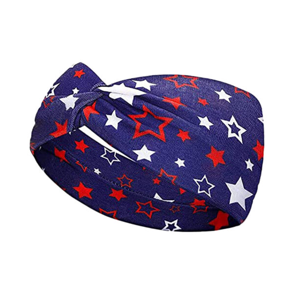 American Flag Independence Day Vintage Decoration Party Headband - Image 4