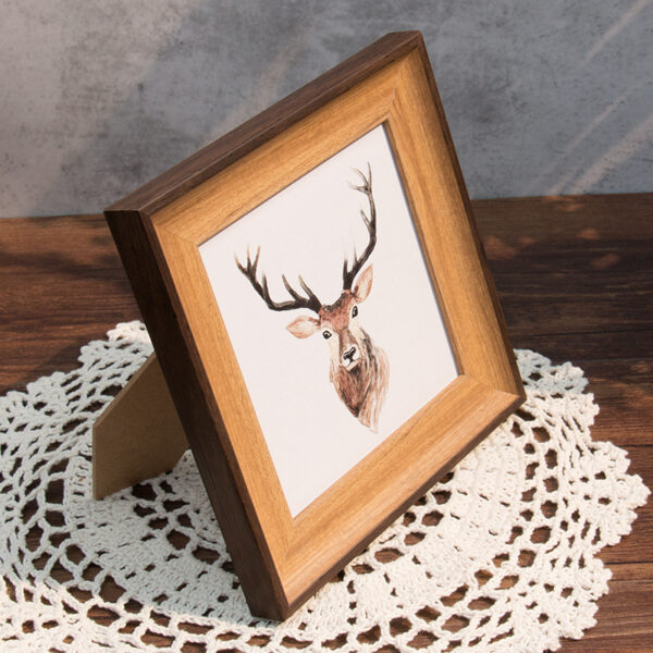 Square Simple Tabletop Resin Photo Frame