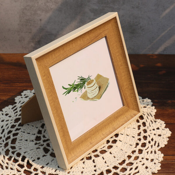 Square Simple Tabletop Resin Photo Frame