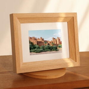 Simple Solid Wooden Photo Frame