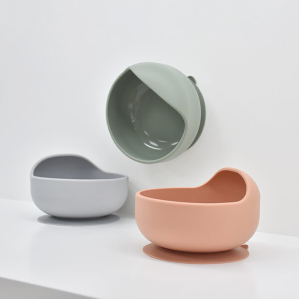 Baby Silicone Complementary Bowl Drop Proof