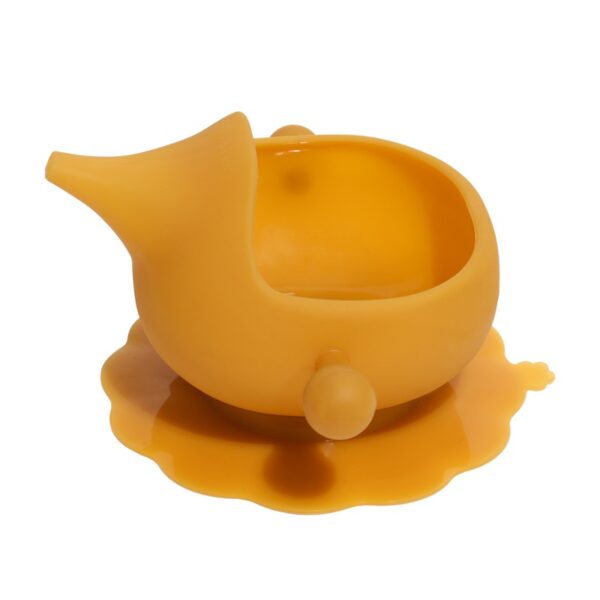 Baby Silicone 2-in-1 Functional Food Bowl - Image 3