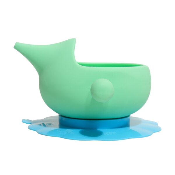 Baby Silicone 2-in-1 Functional Food Bowl - Image 4