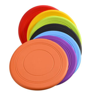 Silicone Bite Resistant Outdoor Dog Frisbee