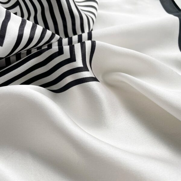 Customized Mulberry Silk Bandana - Image 5