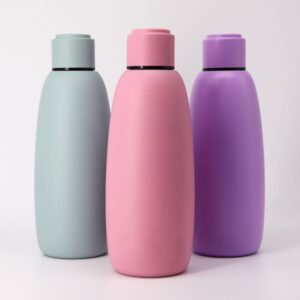 Portable Big Fat Mug Double Layer Stainless Steel Insulated Bottle 17oz