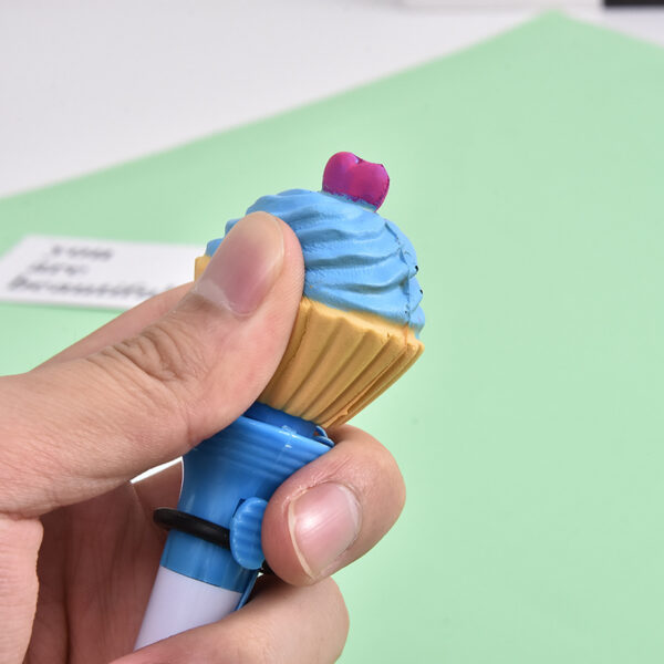 Creative Cake Shape Pop-up Ballpoint Pen - Image 2
