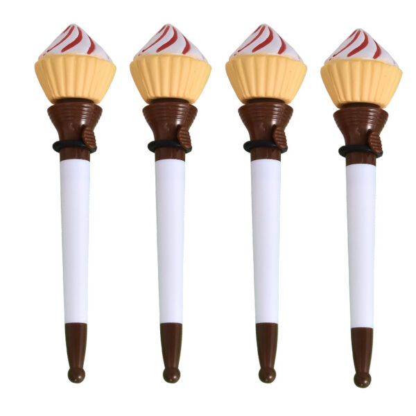 Creative Cake Shape Pop-up Ballpoint Pen - Image 3